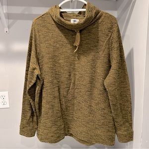 Old Navy Olive Green Cowl Neck Sweater